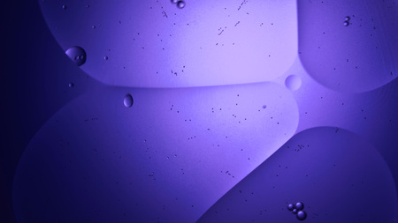 Abstract background of oil mixed with waterの写真素材