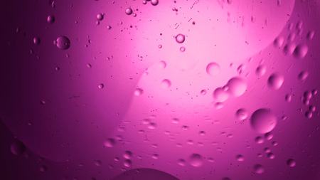 Abstract background of oil mixed with waterの写真素材