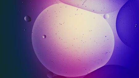 Abstract background of oil mixed with water