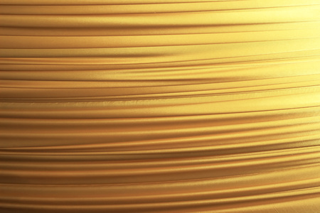 Gold shiny satin background.の写真素材