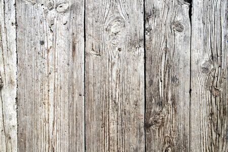 Wooden texture with scratches and cracks. Old wooden background.の写真素材