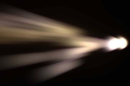 Abstract science fiction outer space and time travel concept background. long exposure. Blurred...
