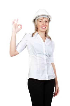 Woman engineer architectの写真素材