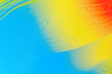 Multicolor abstract image, the floating oil.の写真素材