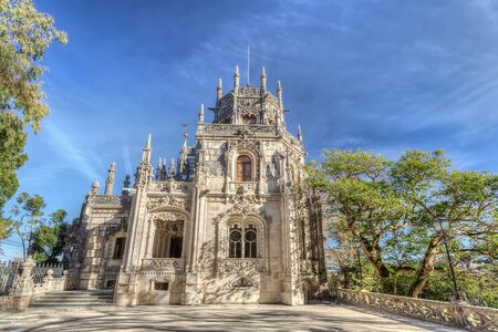 Manor Regaleira. The ancient castle in Portugal. Sintra.のeditorial素材