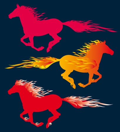 horseのイラスト素材