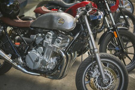 Tbilisi / Georgia September 29, 2019 - The Distinguished Gentlemanâ€™s Ride unites classic and...