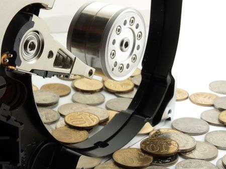 Information is moneyの写真素材