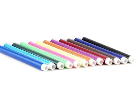 Set of color felt-tip pensの写真素材