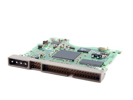 Controller card of hard driveの写真素材