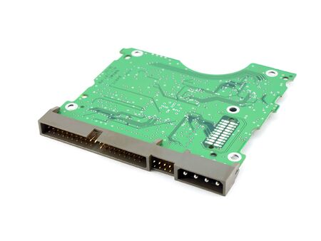 Controller card of hard driveの写真素材