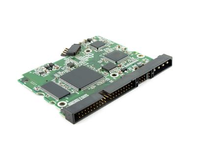 Controller card of hard driveの写真素材