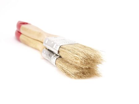 Two paint brushes