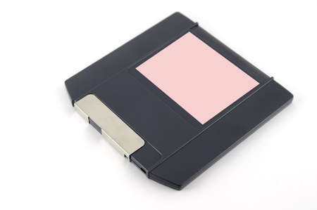 ZIP disk over whiteの写真素材