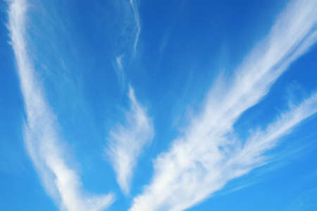 Beautiful blue sky with clouds