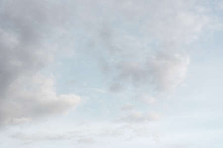 Beautiful morning sky in pastel colours