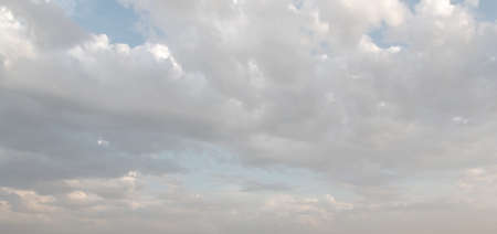 Beautiful morning sky in pastel coloursの写真素材