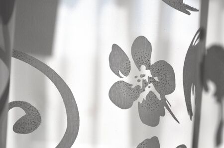 texture of the tulle, shallow DOFの写真素材