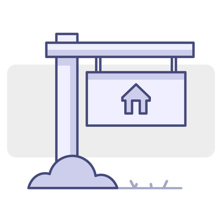 Sign board promotion. Business concept. Sale offer price sign. Vector illustration. Stock image.のイラスト素材