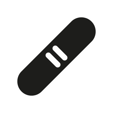 Medical patch icon. Vector illustration. stock image.のイラスト素材