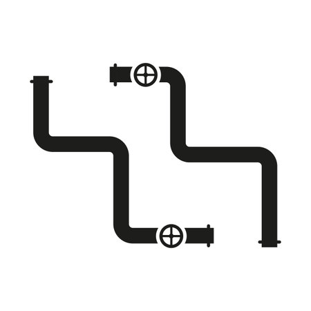 Pipe icon. Vector illustration. EPS 10.のイラスト素材