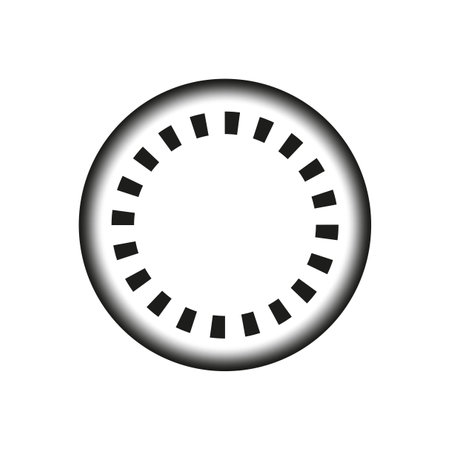 Dotted circle. Abstract dot circle. Bright sign. Vector illustration. EPS 10.のイラスト素材