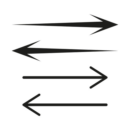 Double arrow icon. Vector illustration. EPS 10.のイラスト素材