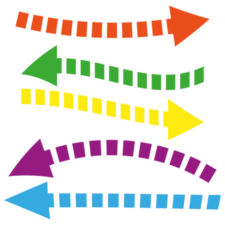 arrow gradient design. Vector illustration. EPS 10.のイラスト素材