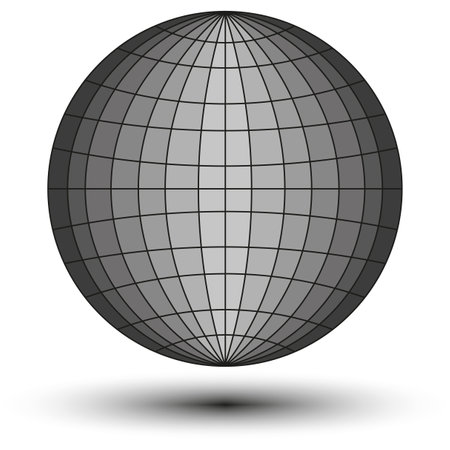 Mirror disco ball. Vector illustration. EPS 10.のイラスト素材