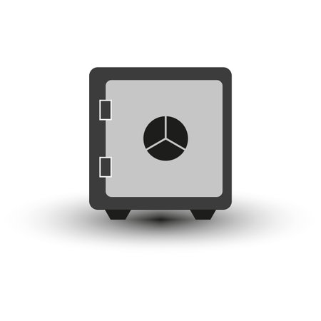 Safe money icon. Vector illustration. EPS 10.のイラスト素材