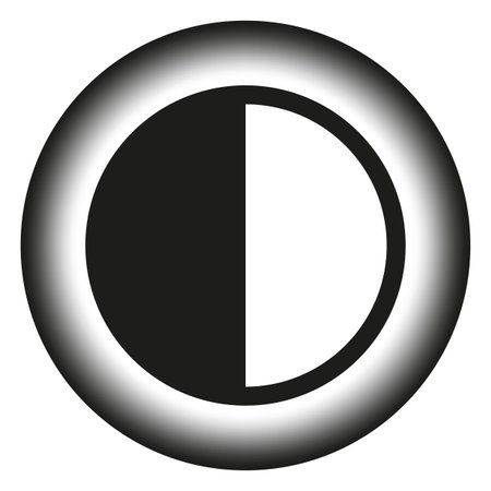 Brightness icon. Vector illustration. EPS 10.のイラスト素材