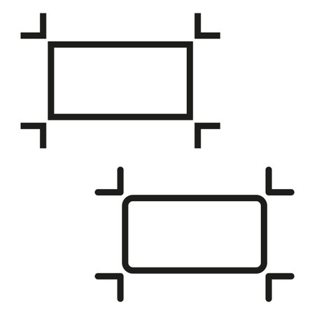 Frame icon. Vector illustration. EPS 10.のイラスト素材