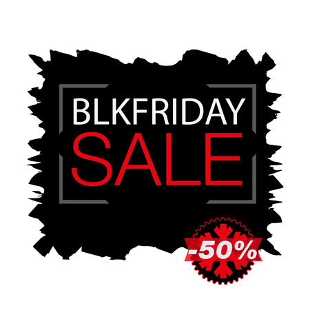 black friday grunge design illustrationのイラスト素材