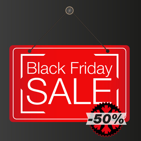 Black friday sale. Banner black style.のイラスト素材