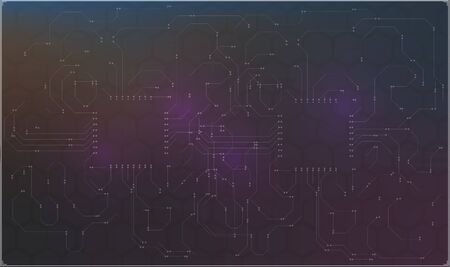 Future background. Vector.のイラスト素材