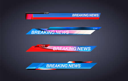 Callouts titles and frame in Sci- Fi style. Bar labels, info call box bars. Callouts titles.のイラスト素材