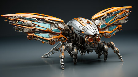 flying insect robot, cyber insectの素材