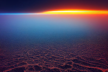 space background. Night sky with stars. 3D rendering, raster illustration.の素材