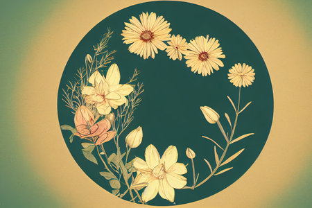 Spring floral background. Leaves background, template for summer sale banners, prints and fabrics, invitations and postcards,の素材