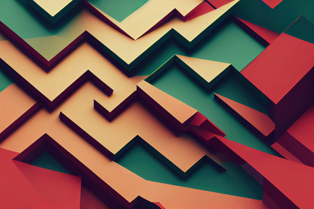 Abstract background for design. Vector. 3D rendering, raster illustration.の素材