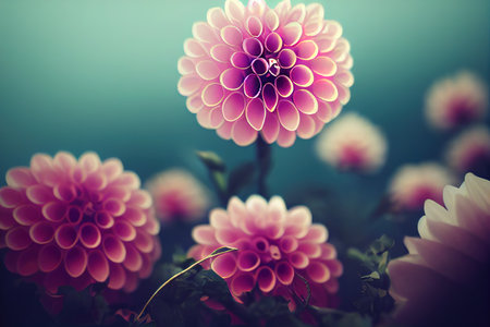 The beautiful look of flowers and sky,の素材