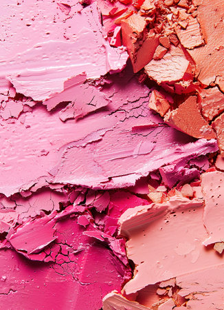 Abstract texture of pink and purple brush strokes for modern art backgroundの素材