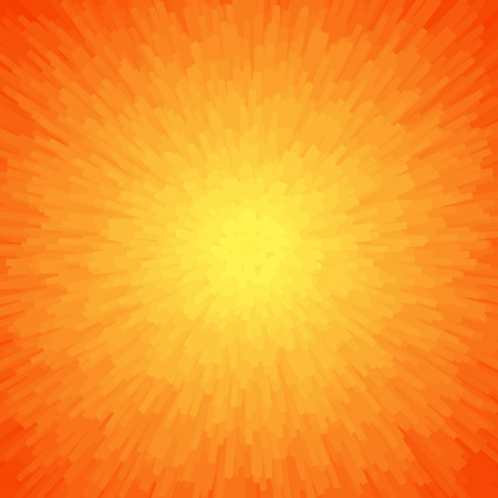 Energy Light Abstract Background In Orange Colorsのイラスト素材