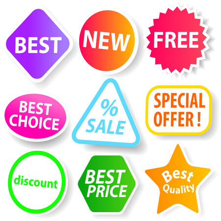 Selling Badgesのイラスト素材