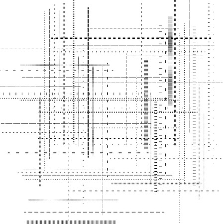 White abstract background design with different black linesのイラスト素材