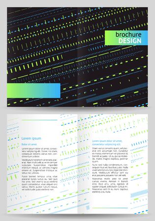 Abstract brochure, booklet vector template for designのイラスト素材