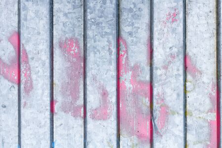 Metal dirty old wall background or textureの写真素材