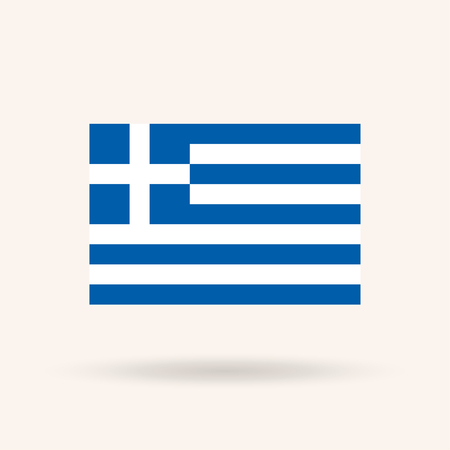 Flag of Greeceのイラスト素材