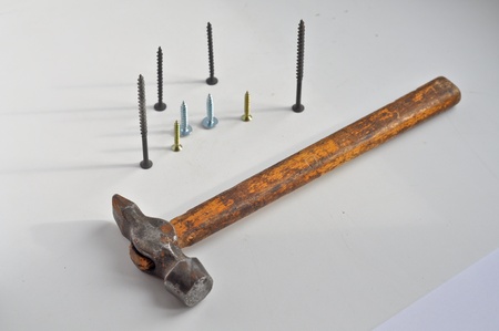 Screws and a hammer. The force is - do not mind!