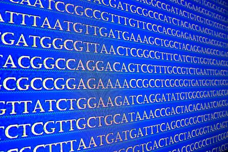 Modern technology: DNA sequencing. The letter symbols sequence of nucleotide bases in nucleic acids.